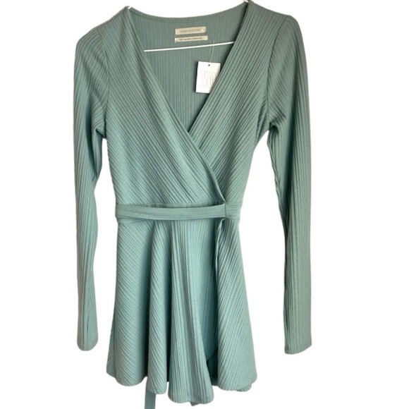 Urban Outfitters Briella Ribbed Knit  Romper - Picture 2 of 11